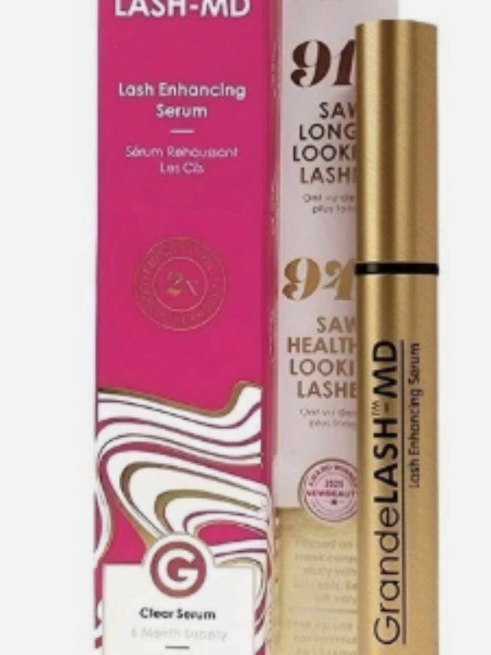 1 Bottle 4ML Grande LASH-MD Lash Enhancing Serum 6 Month Supply EXP: 2029